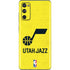 NBA Utah Jazz Yellow Texture Galaxy S20 Fan Edition Skin